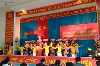 Chào mừng Xã Đức Lân đạt chuẩn nông thôn mới