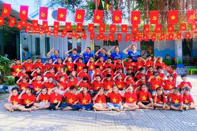 “Mầm non yêu nước” nhân kỷ niệm 51 năm ngày Giải phóng miền Nam, thống nhất đất nước (30/4/1975-30/5/2026)
